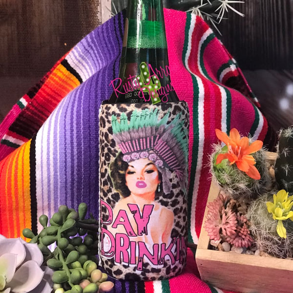 Slim Gypsy Day Drinkin Neoprene Koozie - Koozie