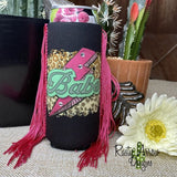 Slim Lightning Bolt Babe Fringe Koozie - Koozie