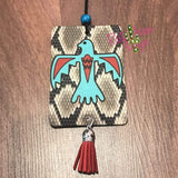 Snake Skin Turquoise Thunderbird Highly Scented Air Freshener - Air Freshener