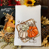 Thankful Waffle Weave Tea Towel