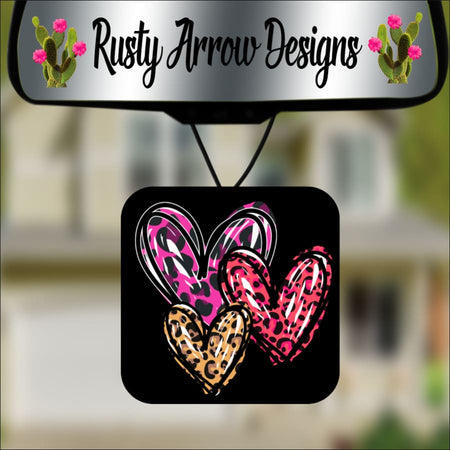 Mardi Gras Fleur-de-Lis Square Air Freshener