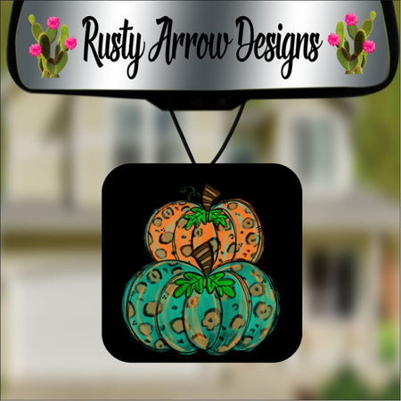 Mardi Gras Fleur-de-Lis Square Air Freshener