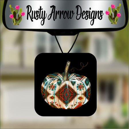 Mardi Gras Fleur-de-Lis Square Air Freshener