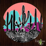 Turquoise Desert Set of 2 Car Coasters - Car Coasters