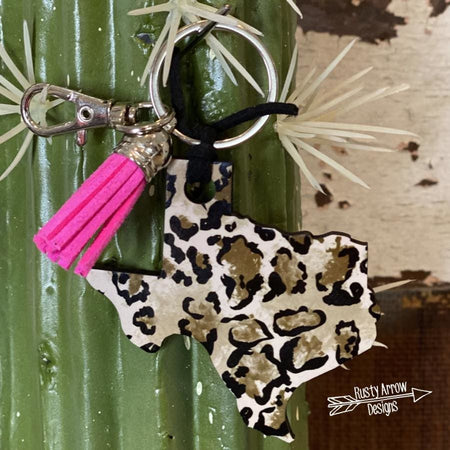 Love Me some Jesus Livestock Ear Tag Key Chain