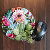Cactus 8 Neoprene Round Mouse Pad - Mouse Pad