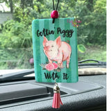 Car Scents Getting Piggy With It Car Air Freshener - Air Fresheners