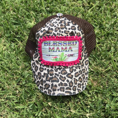Cheetah Texas Trucker Hat