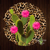 Cheetah Cactus Set of 2 Car Coasters - Car Coasters
