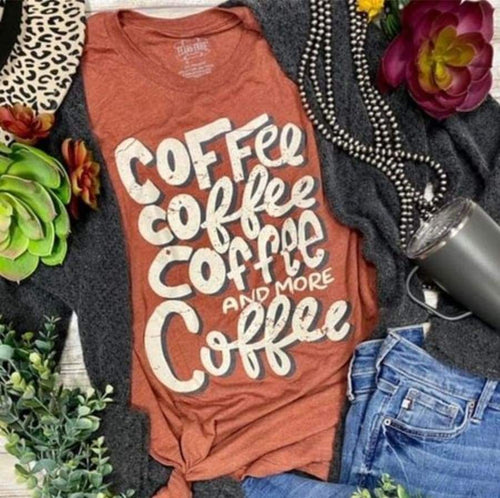 Coffee Coffee Coffee Tee - Tee Shirt