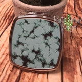 Compact Mirror - Turquoise Slab - Compact Mirror