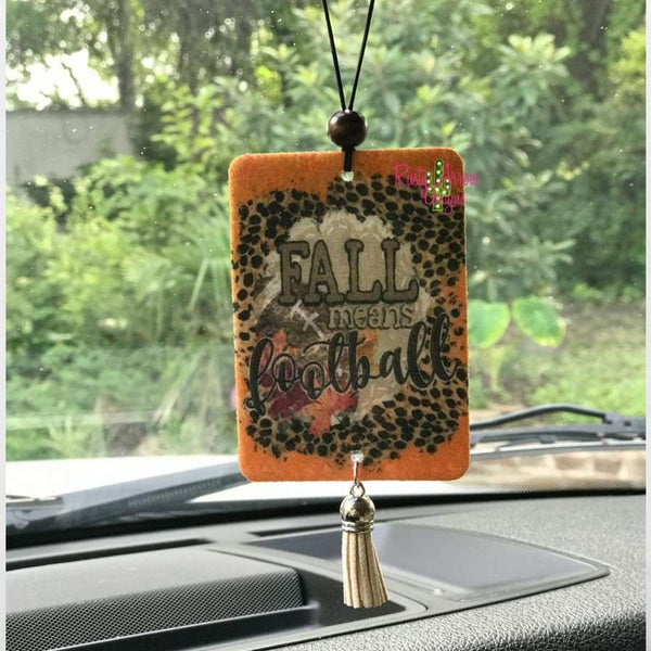 Fall Means Football Highly Scented Air Freshener - Air Freshener