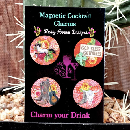 Wine Diva Magnetic Cocktail Charms