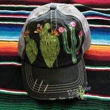 Hand painted Cactus Cap