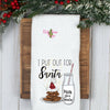 I put out for Santa Waffle Weave Tea Towel
