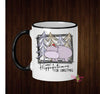 I want a Hippopotamus for Christmas Coffee Mug - 11 Oz Ceramic mug with black handle - Mug