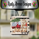 Jingle all the Way Square Air Freshener - Air Freshener