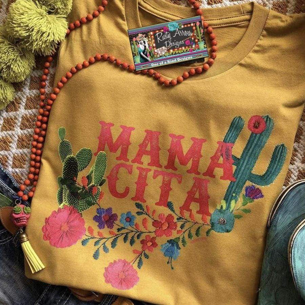 Mamacita with Cactus Tee - Tee Shirt