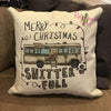 Merry Christmas Shitter Full Decorative Throw Pillow - Pillow
