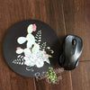 Neon Cactus 8 Neoprene Round Mouse Pad - Mouse Pad