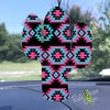 Pink & Turquoise Aztec Cactus Air Freshener - Air Freshener