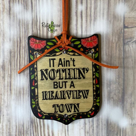 Mother of the Year Tag Rear View Mirror Hanger, Christmas Ornament, Bag Tag
