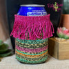 Regular Multi Color Cheetah Fringe Koozie - Koozie