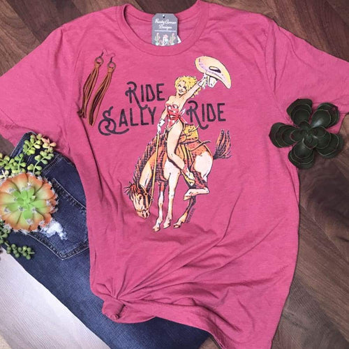 Ride Sally Ride - Tee Shirt