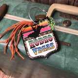 Rodeo Vegas NFR Luggage Tags - Serape Rodeo / Printed