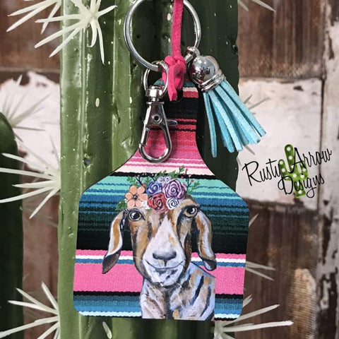 Cow tag keychain wholesale shop