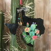 Texas Neon Cactus Rear view mirror charm Rear view mirror accessories Rear view mirror accessory rear view mirror ornament - Rear View