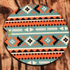 Tribal Air Freshener and Coaster Set Orange 1 - Air Freshener