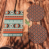 Tribal Air Freshener and Coaster Set Orange 2 - Air Freshener